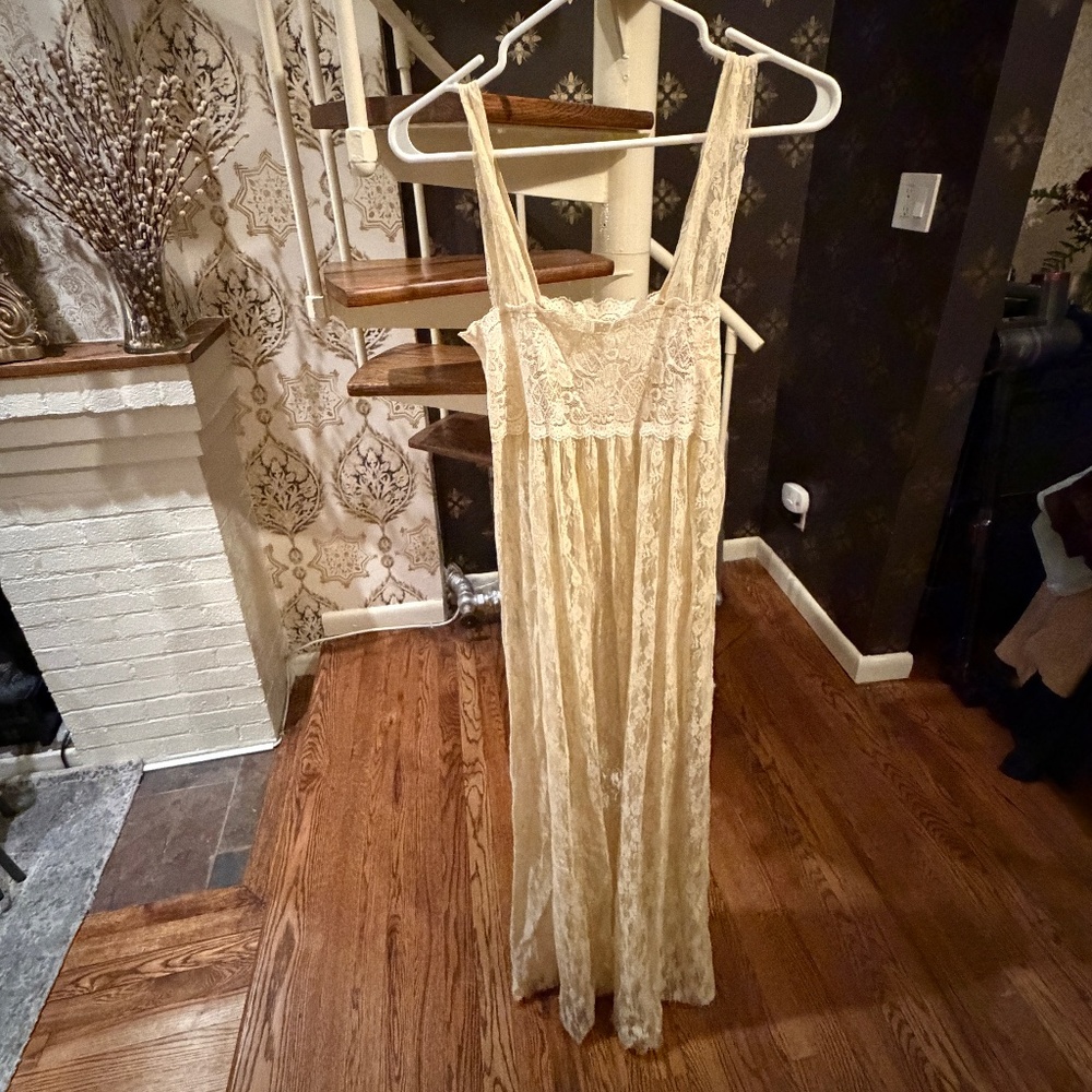 Small Free People Lace Nightgown